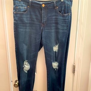 Distressed Refuge Skinny Jeans